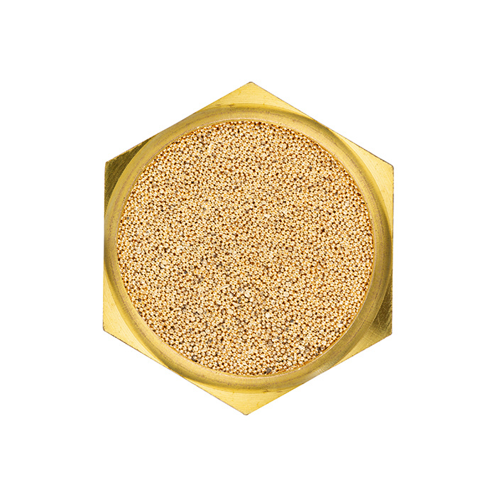 Пневмоглушитель, наруж.резьба 3/8", латунь, тип BSLM, TLP-BSLM-03 TITAN LOCK