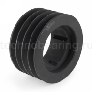 Шкив клиновой под втулку тапербуш SPA250-04 TB (PHP 4SPA250TB) ISKRA