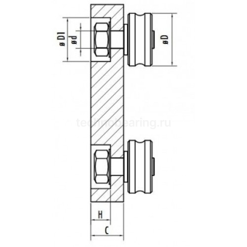 Тележка M210 CTS