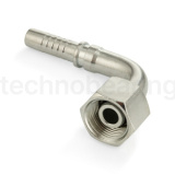 Фитинг DN 08 DKOL (Г) M18X1.5 (90), TL-DKOL08F18X1.5-90 TITAN LOCK