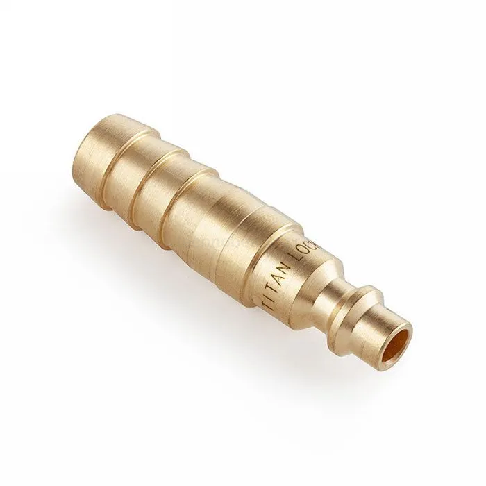 БРС серия D, ISO 6150 B, ниппель, хвост под рукав, латунь, 1/2in TL4DMH-B TITAN LOCK