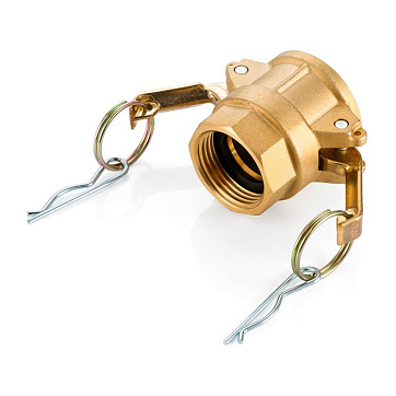 Камлок латунный тип D розетка, внутр. резьба BSP 1/2", TL50DBR TITAN LOCK