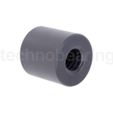 Гайка трапецеидальная (нейлон) d=20 мм, шаг резьбы 4 мм (прав. резьба), LKM 20-4-D ISKRA