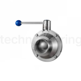 Кран шаровый нержавеющий (AISI304) DN32, типа сварка-резьба, DIN TLHBV032WTS TITAN LOCK