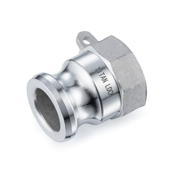 Камлок алюминиевый тип А серия "EcoLine" ниппель, внутр. резьба BSP 1/2", TL50AAL-EL TITAN LOCK