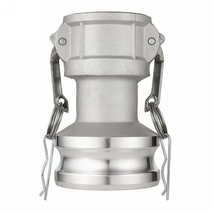 Камлок нержавеющий тип DА (переходник розетка 1 1/2" х ниппель 2"), TL1520DASS TITAN LOCK