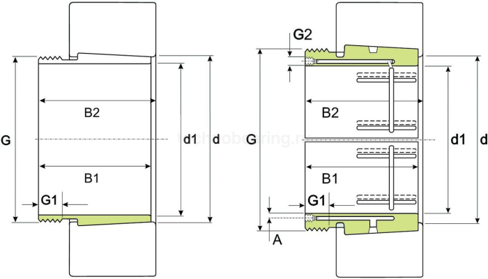 Втулка AOH2352 ISB