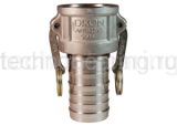 5in Соединение типа С, розетка с хвостовиком (нерж.) 500CSS DIXON