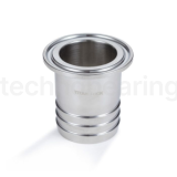 Штуцер CLAMP под рукав DN32 нерж. 316, DIN TL32CLH TITAN LOCK