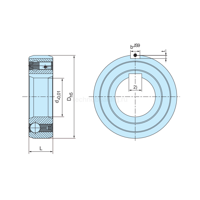 Обгонная муфта CSK30PP Stieber