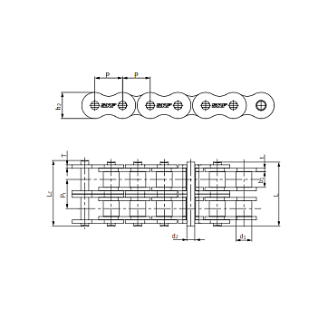 Цепь приводная PHC 24B-2X5MTR (5м) SKF