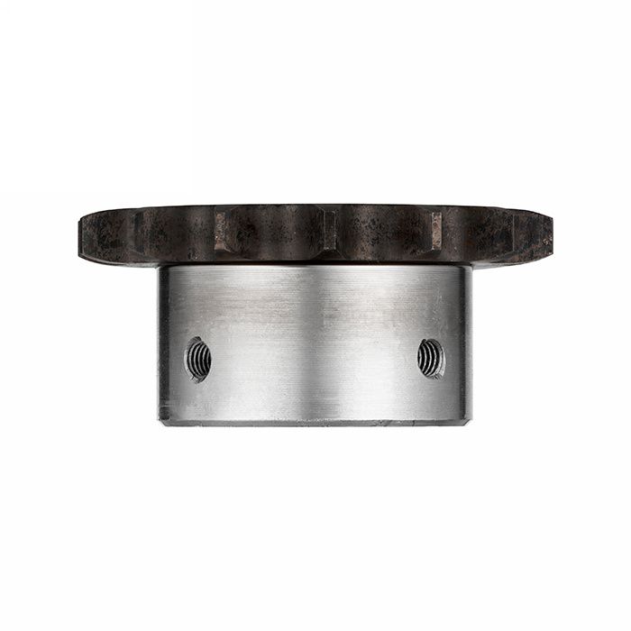 Звездочка с готовым отверстием d=25 со ступицей для цепи: 08B-1, 1/2" x 5/16", Z=21 09SB521 ISKRA