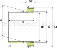 Втулка H211 ISB — сопутствующий товар