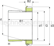 Втулка H3030 ISB