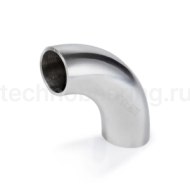 Отвод под сварку, 90 градусов, DN 65, нерж. сталь 316, TLWB65/90SS TITAN LOCK