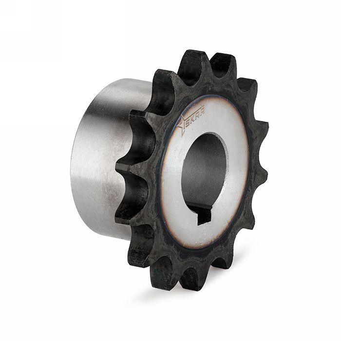 Звездочка с готовым отверстием d=25 со ступицей для цепи: 08B-1, 1/2" x 5/16", Z=21 09SB521 ISKRA