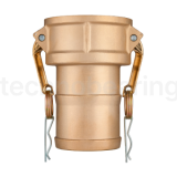 4in Соединение типа С, розетка с хвостовиком (латунь) 400CBR DIXON