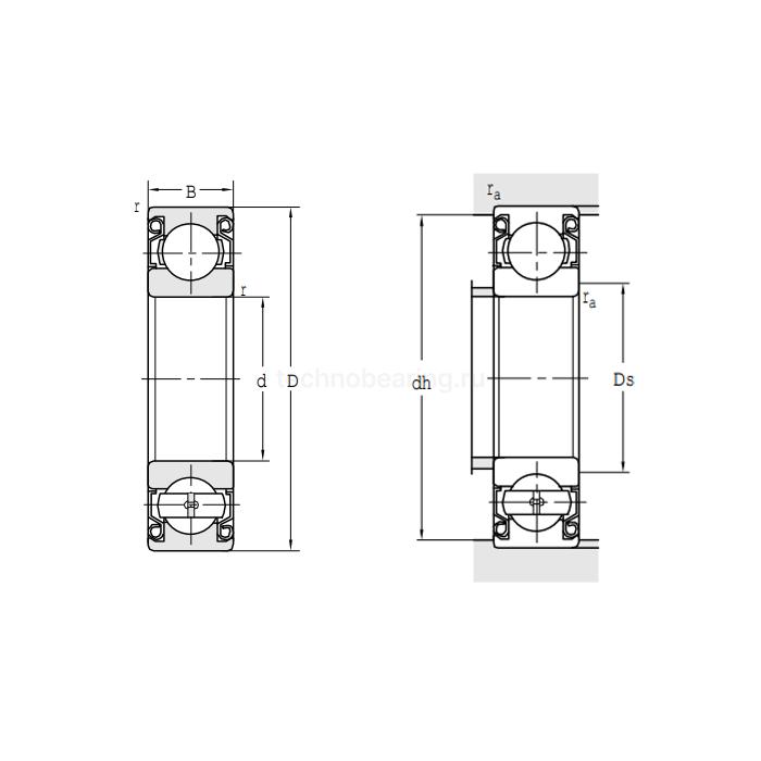 Подшипник 6207-2Z/C3 ZWZ