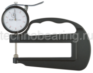 Толщиномер стрелочный 0-20мм/0.01мм/100мм SCHUT