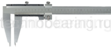 Штангенциркуль нониусный цеховой со скругленными концами для внутренних измерений 0.02 мм, 0 - 500 мм Filetta