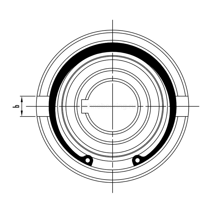 Обгонная муфта UF35 (NF35) ISKRA