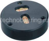 Круглый навесной спиртовой уровень 2 - 5 мм/м, d40 мм 05331500 Tesa