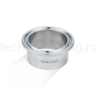Штуцер CLAMP под приварку DN125 нерж. 316, DIN TL125CLW TITAN LOCK