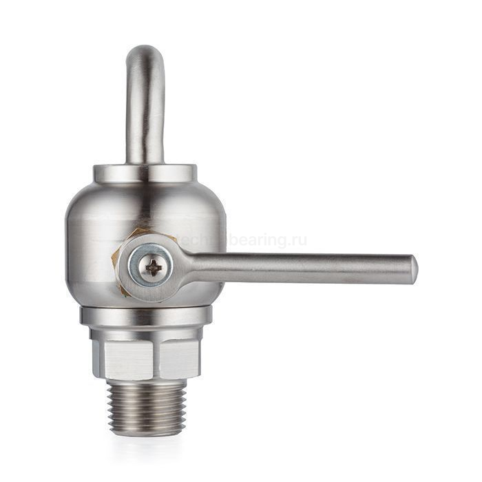 Пробоотборный кран нерж. 316, DN12, TLSC12SS TITAN LOCK