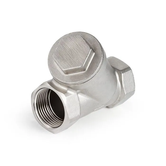 Обратный клапан У-образный нержавеющий AISI304, ВР/ВР 1 1/4", TL1.1/4ACV TITAN LOCK