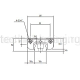 Каретка SRS-12-M-UU (CK-GK) THK