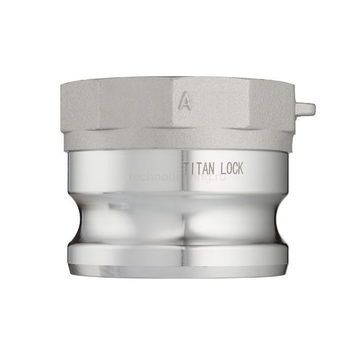 Камлок алюминиевый тип А ниппель, внутр. резьба BSP 8", TL800AAL TITAN LOCK