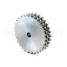 Звездочка без ступицы под расточку для цепи: 10B-3, 15,875 x 9,65 mm, Z=30 CT10030 ISKRA