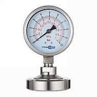 Манометр нержавеющий с мембранным разд.,10/0,2 Бар, гайка DN50, корп. 63мм, TLSPG50/63MN TITAN LOCK