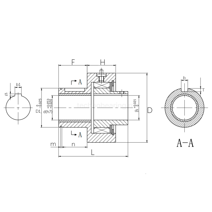Обгонная муфта CK-L2072 ISKRA