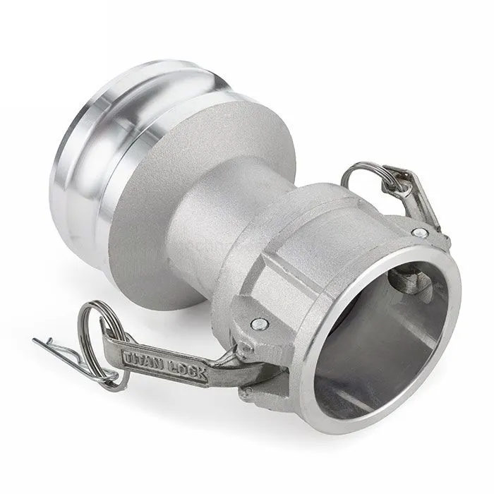 Камлок нержавеющий тип DА (переходник розетка 1 1/2" х ниппель 2"), TL1520DASS TITAN LOCK