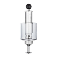 Шпунт-аппарат прямой, до 2,2 бар, под Clamp DN15 нерж. 304 TL15TGMS-CL TITAN LOCK — сопутствующий товар
