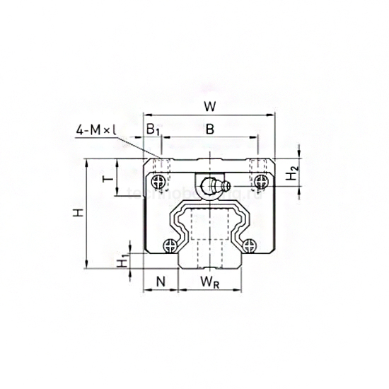 Каретка HCH30CAZAH (HGH30CAZAH) TECHNIX