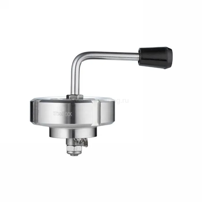 Диоптр гаечный под сварку, нержавеющий, со скребком, DN25, TL025DWWDS TITAN LOCK