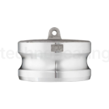 Камлок алюминиевый тип DР, заглушка для розетки 6", TL600DPAL TITAN LOCK