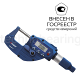 Микрометр цифровой IP65 с быстрым микровинтом и Bluetooth 25-50мм/0,001мм, 4610-3110 Dasqua