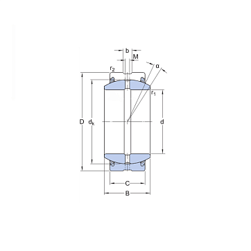 Подшипник GE15 ES-2RS SKF