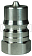 1in БРС серия HS, ниппель, резьба NPT (нерж. 304) HS8F8-S DIXON