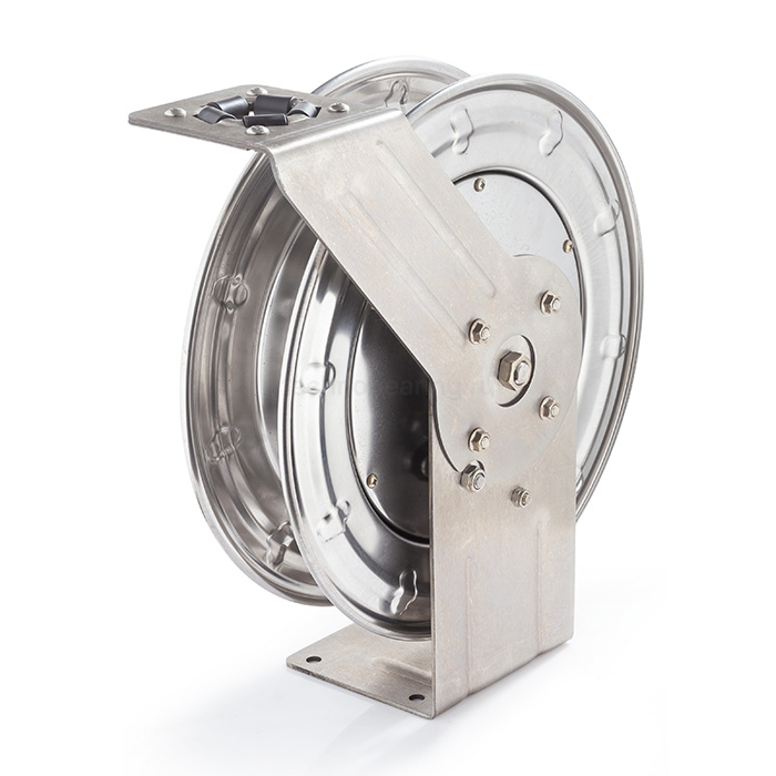 Барабан с инерционным механизмом, нерж. сталь, для мойки TLREEL TITAN LOCK