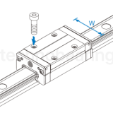 Каретка SSR20XWSSC1 THK