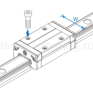 Каретка SSR20XWSSC1 THK