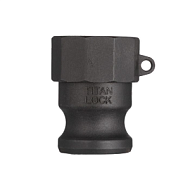 Камлок полипропиленовый тип А ниппель, внутр. резьба BSP 3/4", TL75APP TITAN LOCK