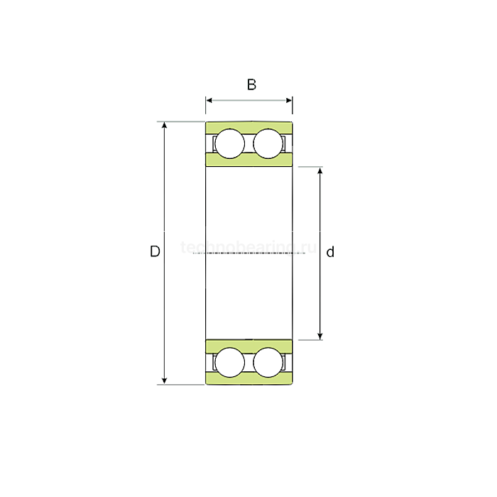 Подшипник 4311-ATN9 ISB