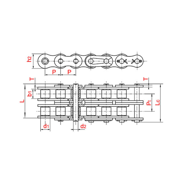 Соединительное звено для цепи 06B-2G ISKRA