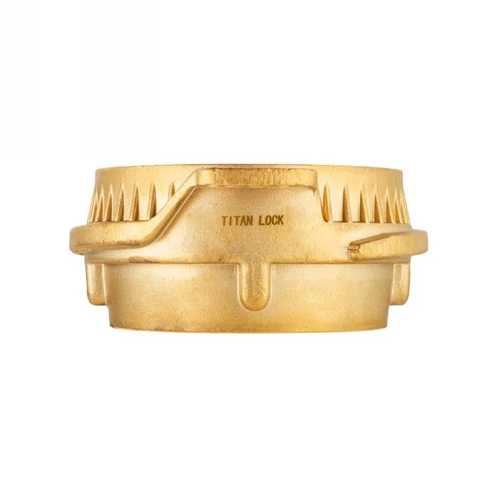 Соединение TankWagen, штуцер (папа), латунь, TLVK100BR TITAN LOCK