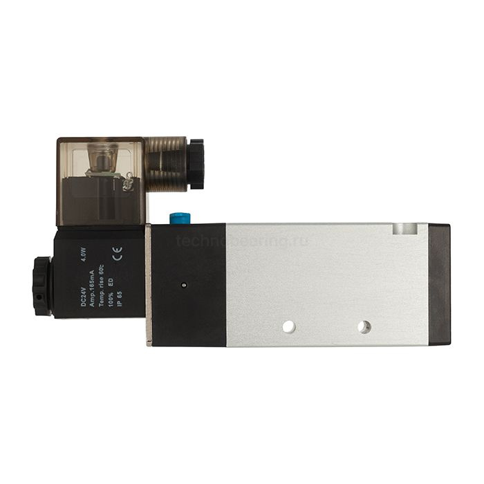 Пневмораспределитель электромагнитный 4V, серия 300, 1 канал, 8 мм, DC24V, TL4V310-08DC24V TITAN LOCK — детальное фото 4